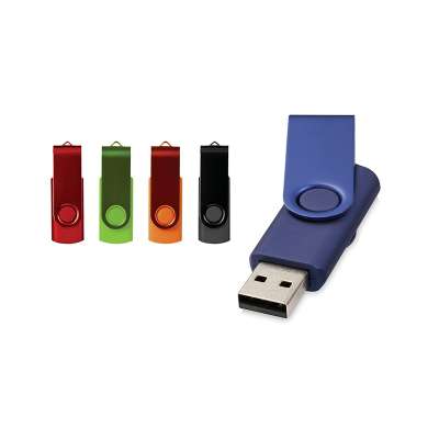 Universal portable Promotional Luminous Rotate USB drive