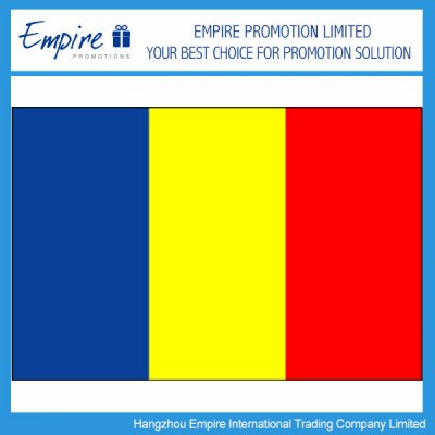 New Product Customized Promotional Red Yellow Blue Flag