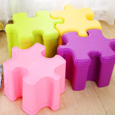 Promotional nice design plastic stool