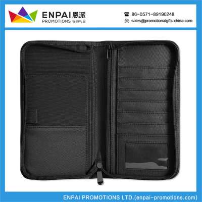 New design Have different compartment Zippered travel Wallet