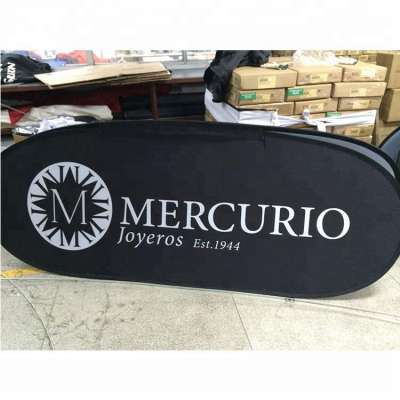 High quality durable outdoor folding oval A frame banner