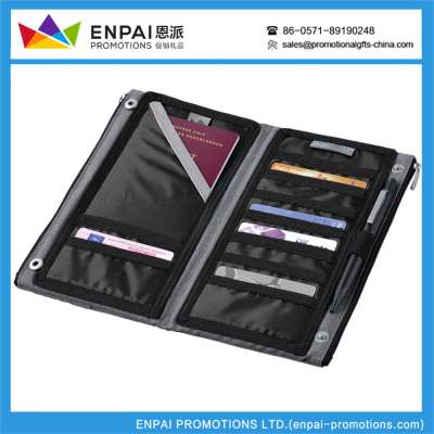 Most welcome Promotional Trendy travel Wallet with Snap button Closure