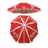 180cm Outdoor Cheap Promotional Custom Logo Advertising Beach Umbrella